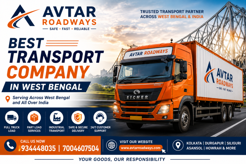 Best Transport Company in West Bengal
