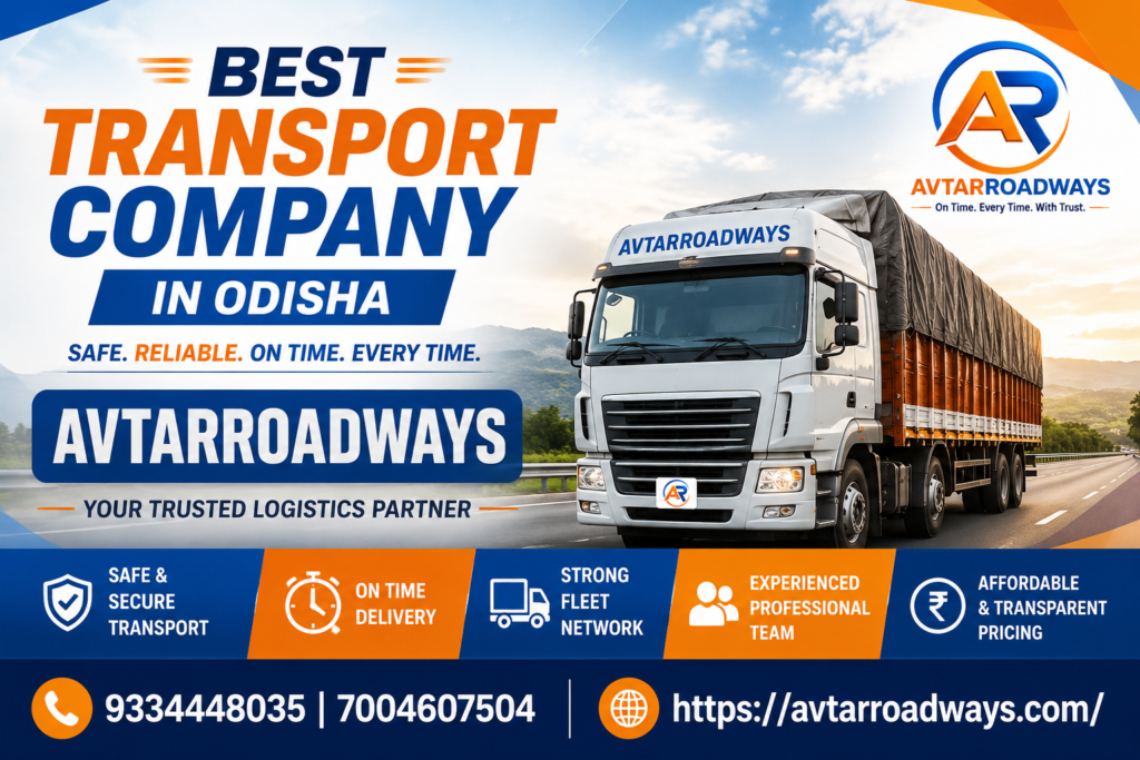 Best Transport Company in Odisha