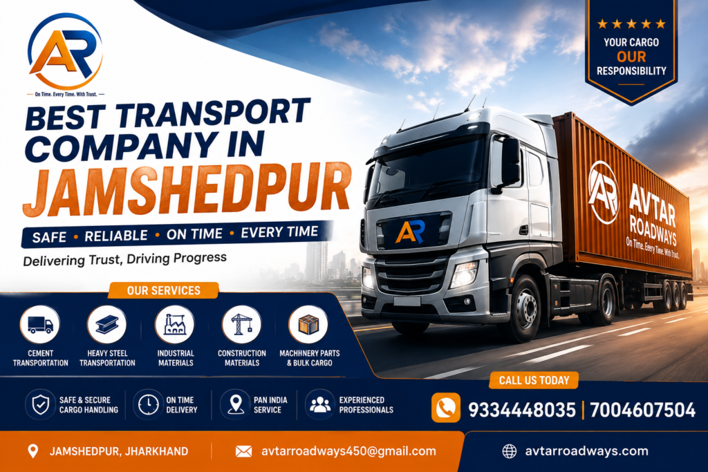 Best Transport Company in Jamshedpur
